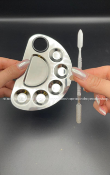 پالت ترکیب فلزی رنگ و ژل