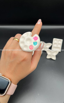  پالت ترکیب رنگ انگشتی ناخن | سرامیکی