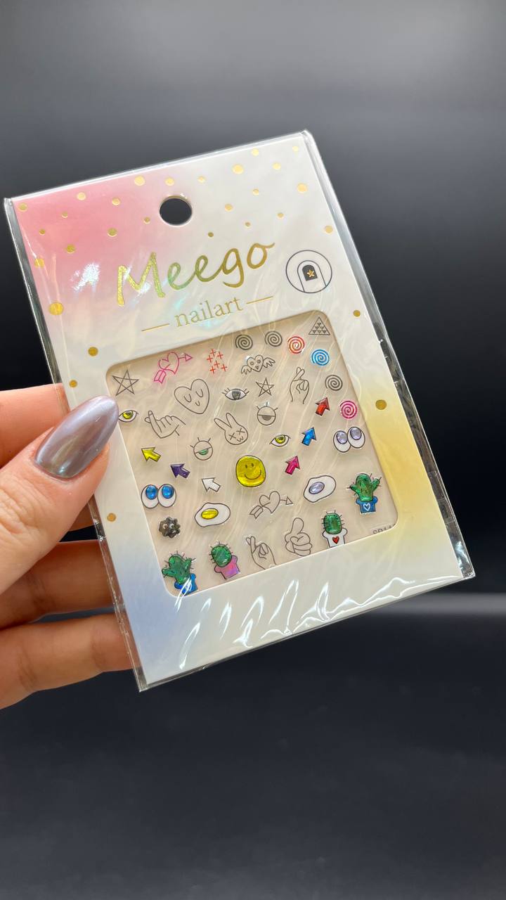 لنز ناخن سه بعدی روسی