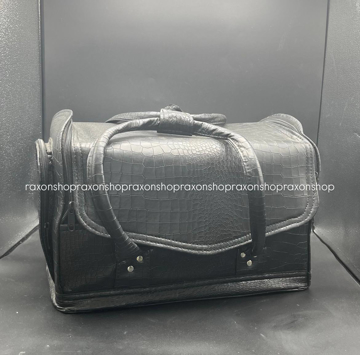  کیف لوازم آرایشی تاتو ناخن و مژه سایز بزرگ طبقه دار 